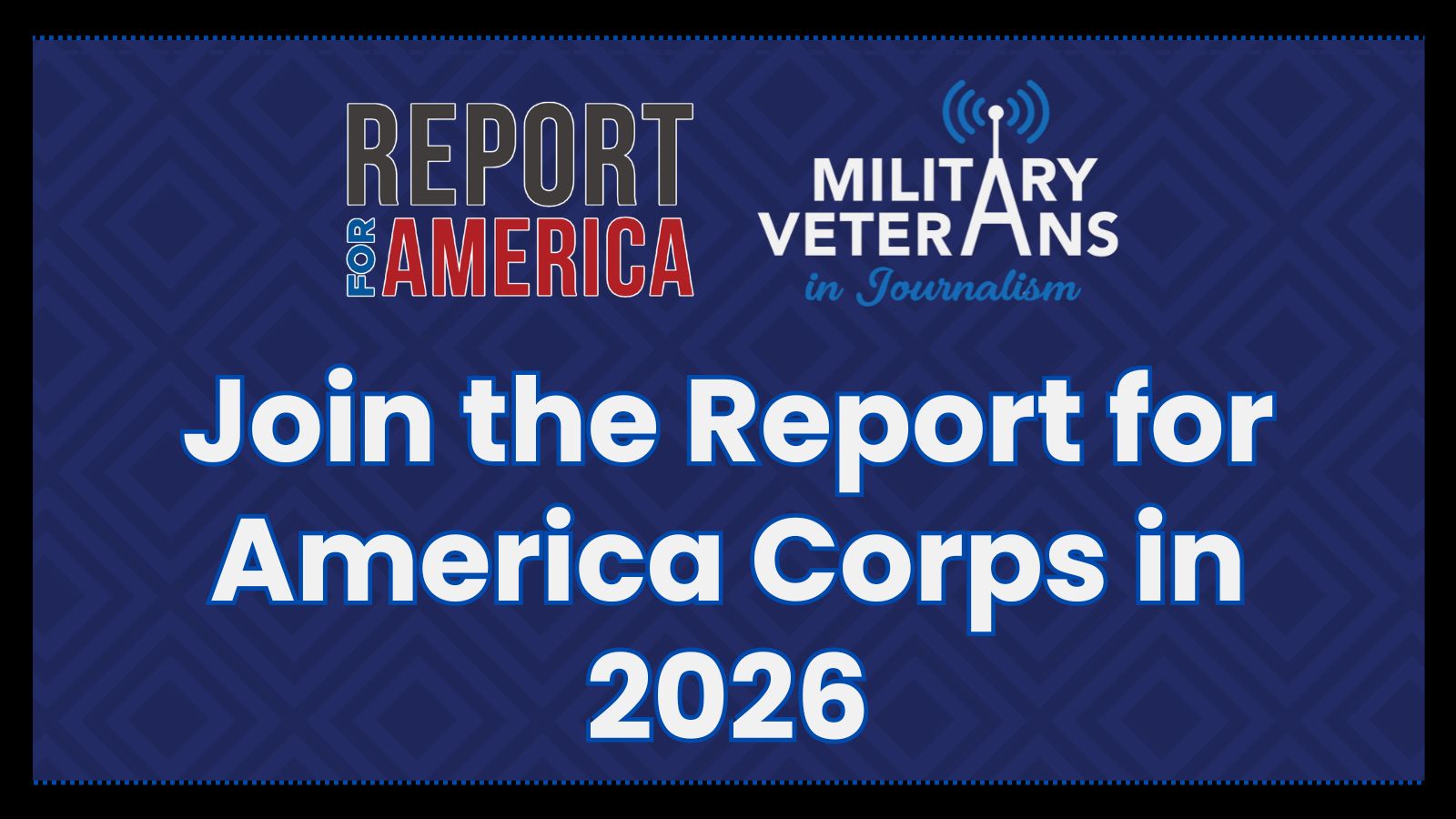 Join the Report For America Corps in 2026